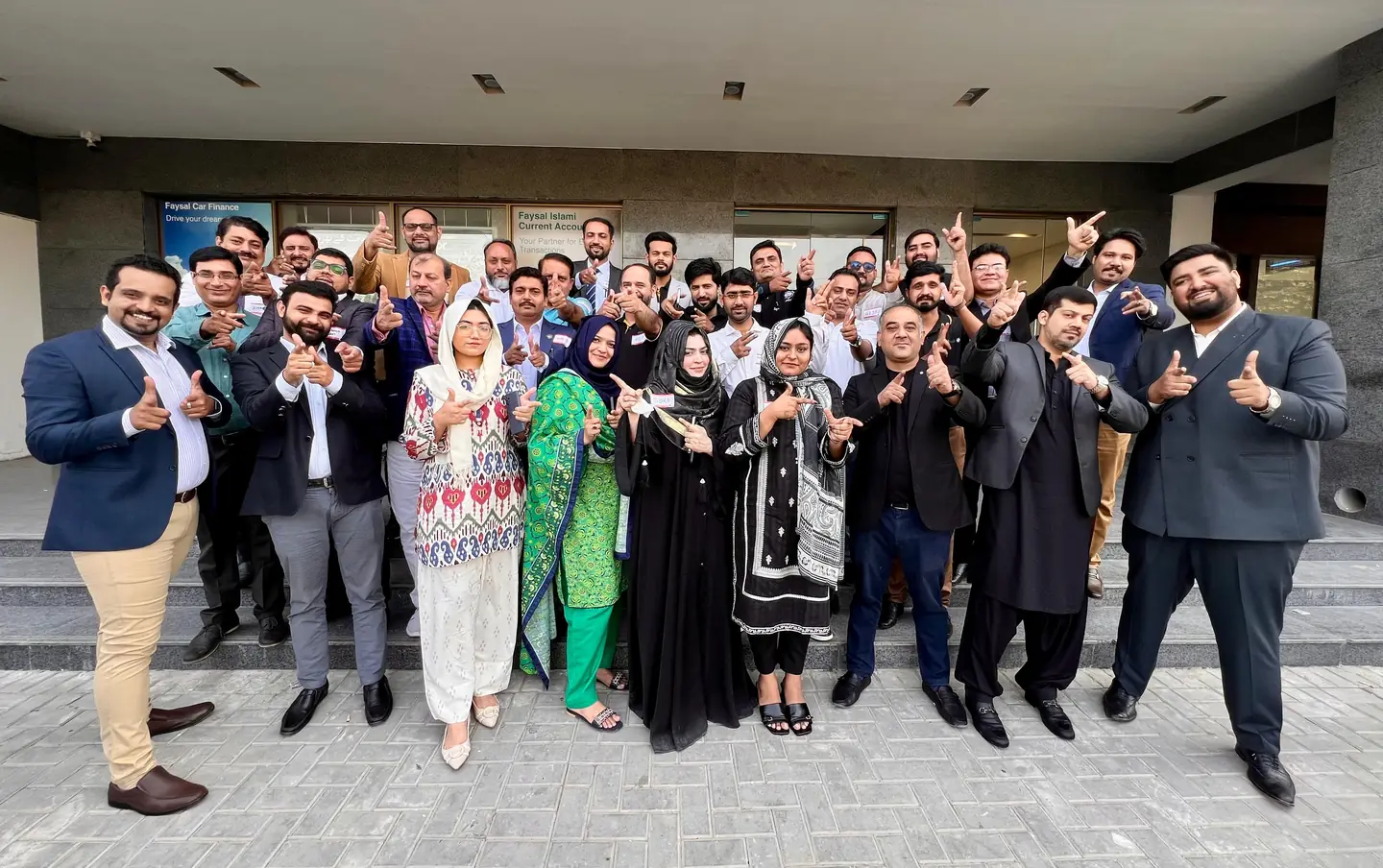 One Faysal Bank Consumer Finance training batch with Zest Experience facilitators