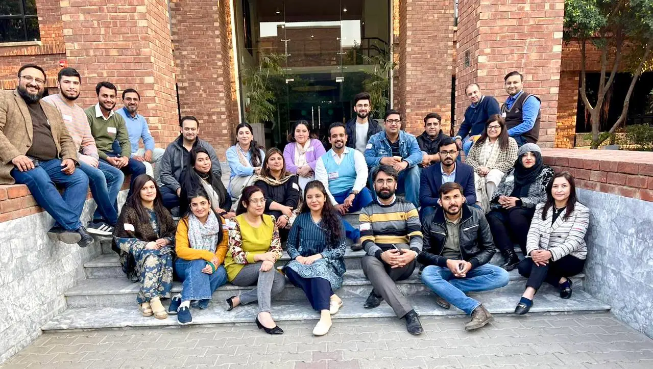 LUMS Admissions Department team at the SERVE programme