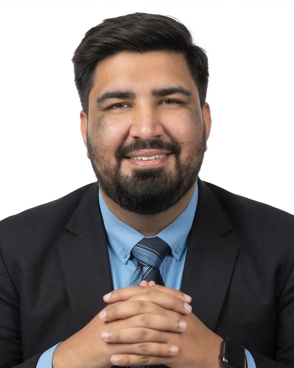 Portrait of Talib Mirza, Learning Facilitator at Zest Experience
